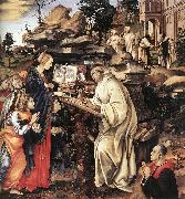 LIPPI, Filippino Apparition of The Virgin to St Bernard sg oil painting picture wholesale